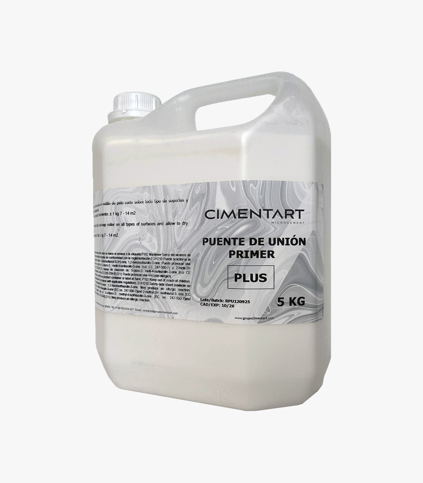 CimentArt Primer Plus 5kg available from MyMicrocement