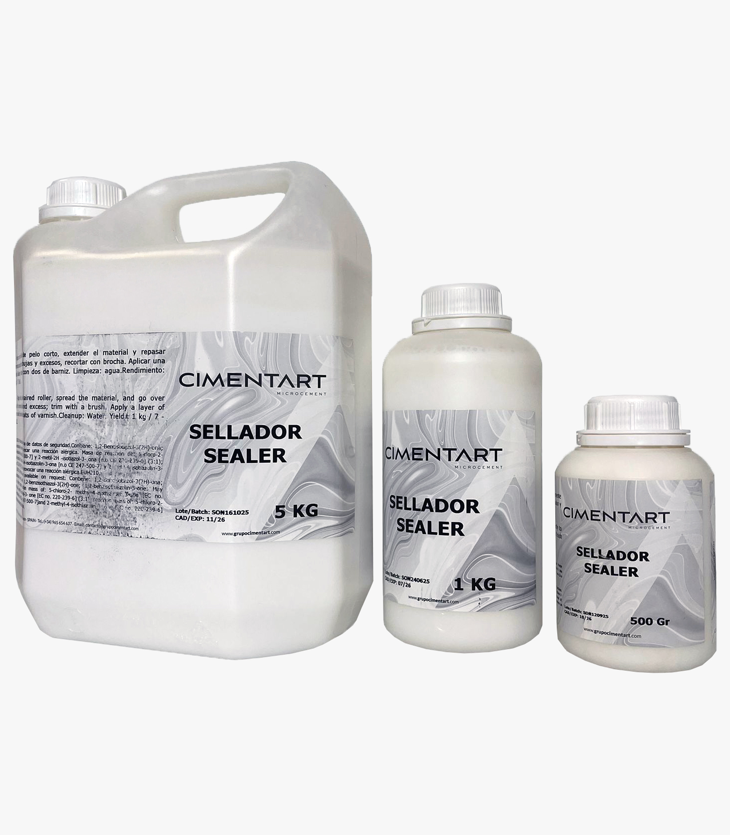 CimentArt Sealer products available from MyMicrocement
