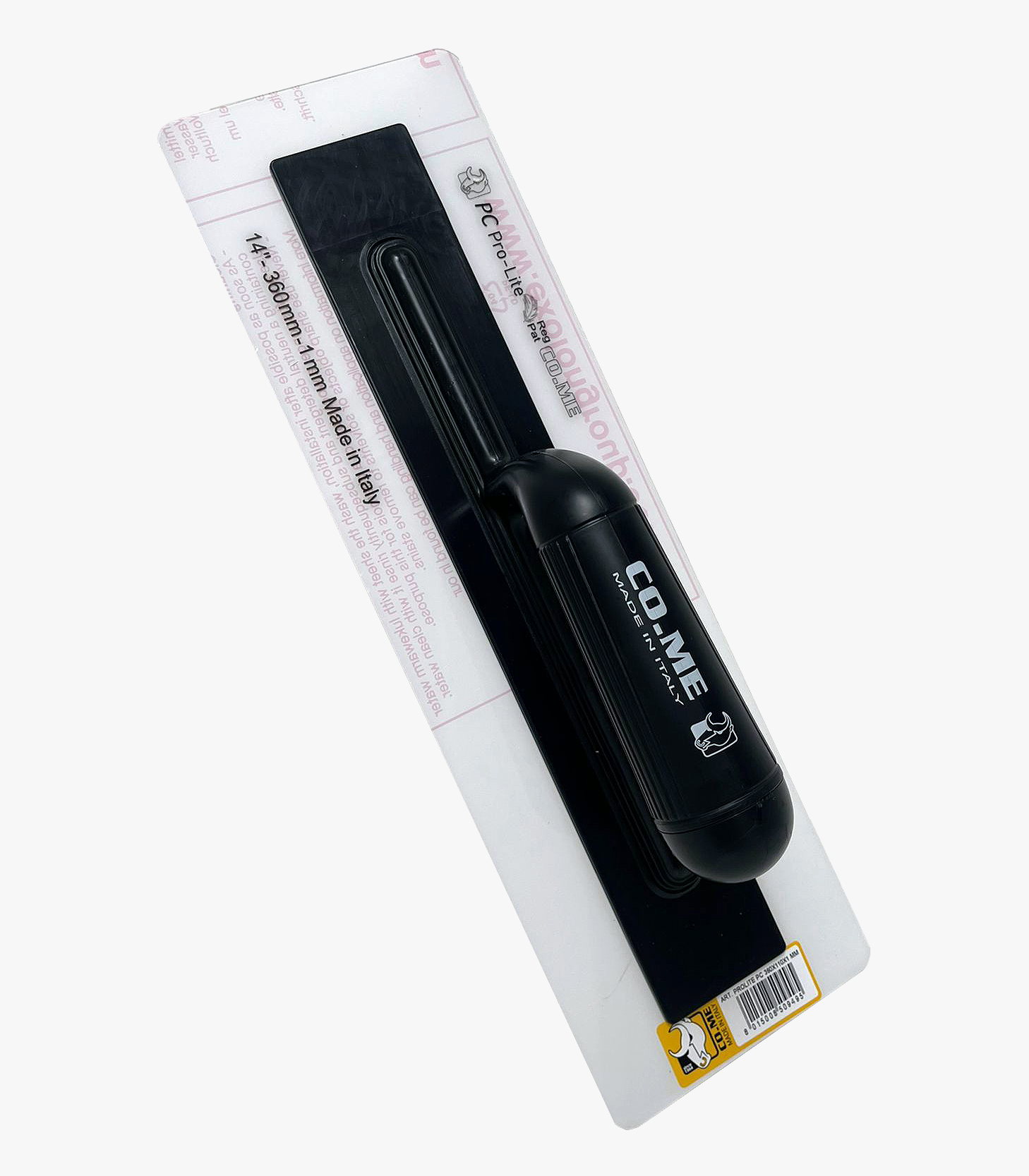 Co.me prolite PC blade skimming trowel available from MyMicrocement