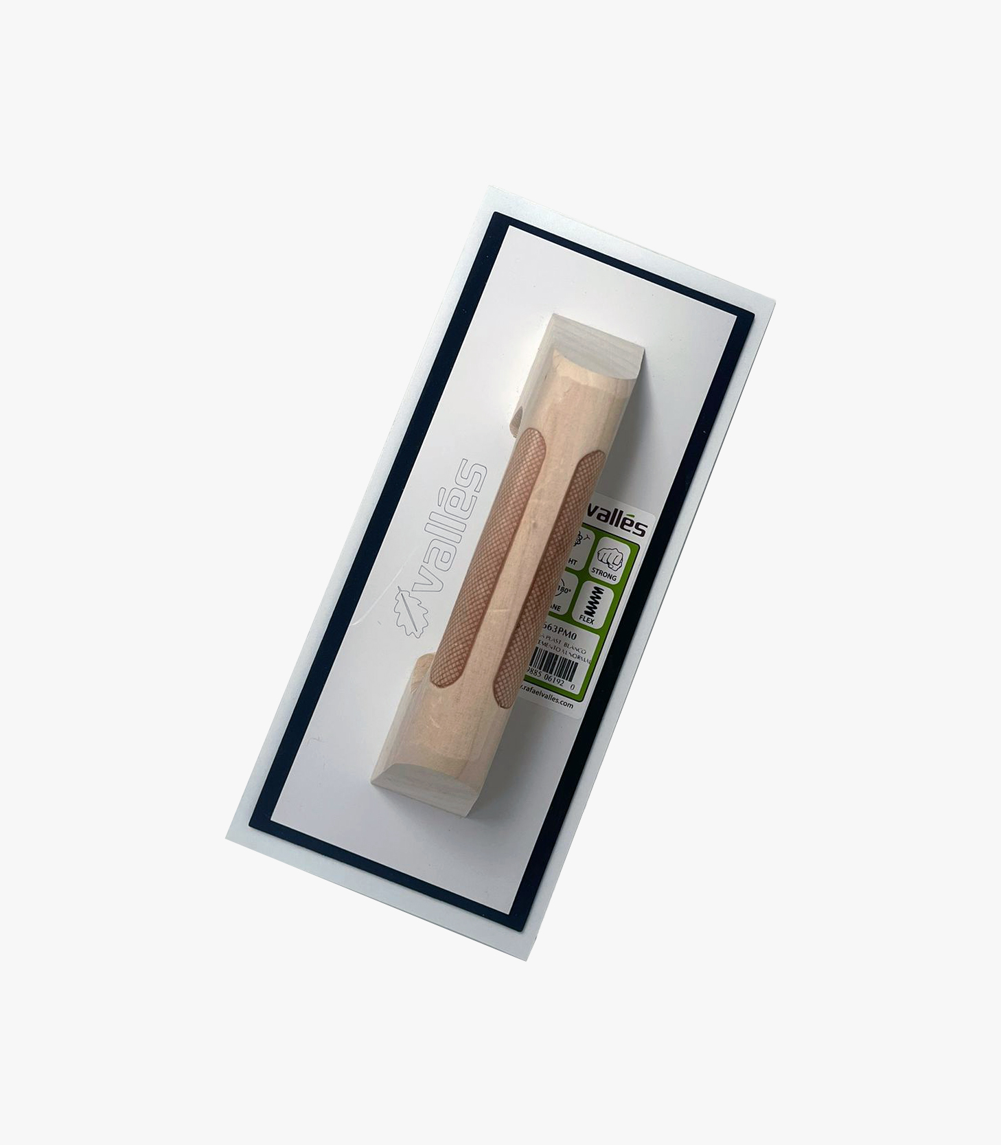 Rafael Vallés Three-Component Plastic Microcement Trowel available from MyMicrocement
