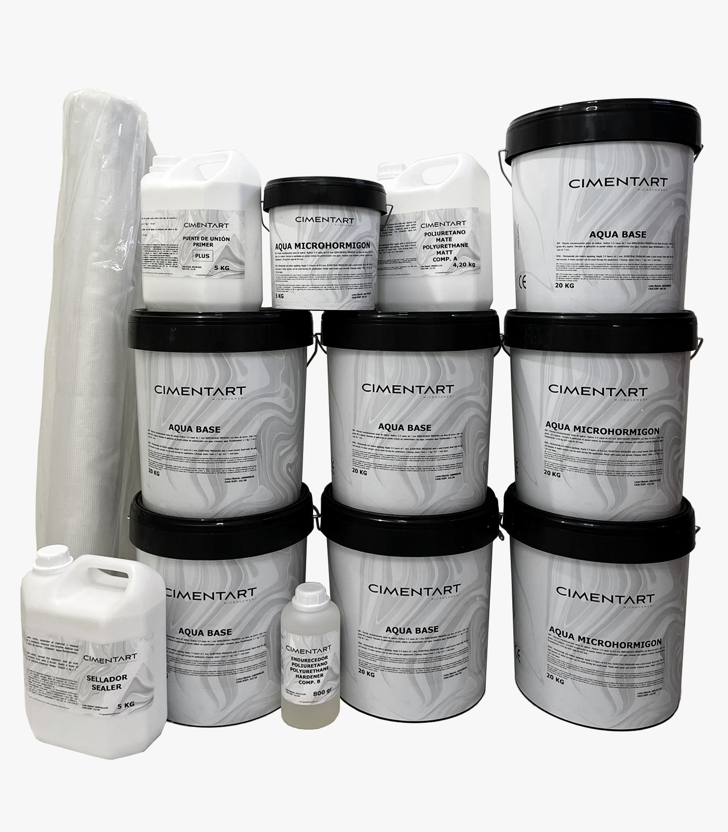 Cimentart Aqua Microconcrete Microcement Kit available from MyMicrocement