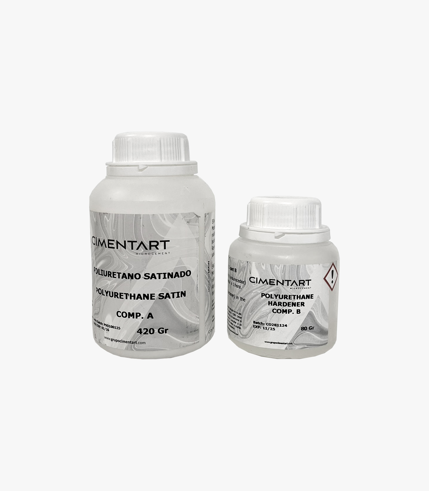 Cimentart Water based varnish (for up to 5m2) available from MyMicrocement